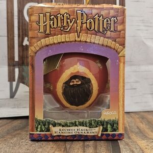 Harry Potter Reubeus Hagrid Christmas Ornament Enesco 2001